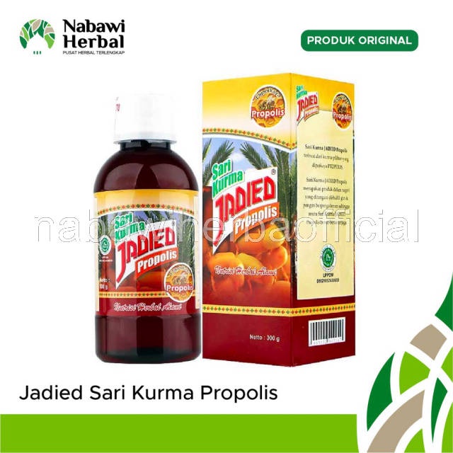 

Sari Kurma Jadied Propolis Plus Omega 300 gr