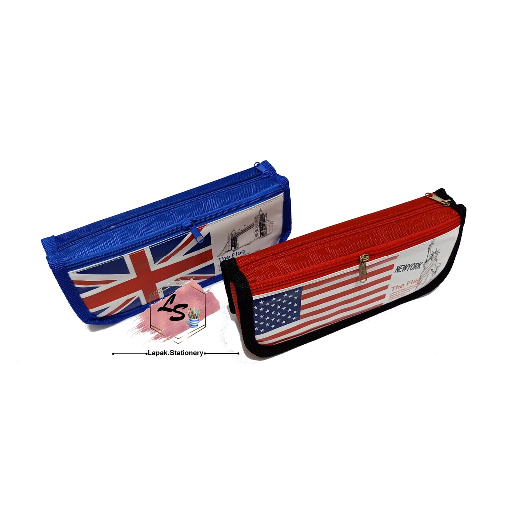 

Pencil Case Kain Bendera 5225 , Tepak Pensil