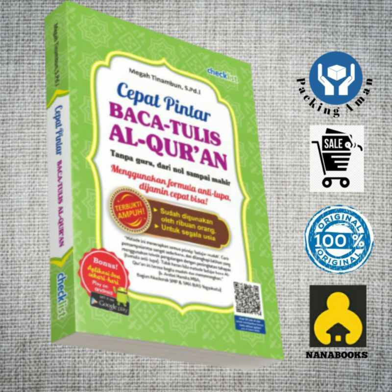 BUKU BACAAN AGAMA ISLAM CEPAT PINTAR BACA TULIS ALQURAN