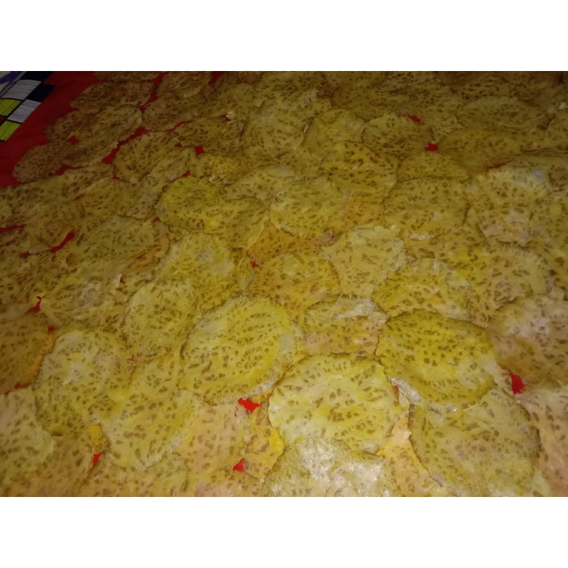 

Termurah Kerupuk Jengkol Super 1 KG Asli Minang | Best seller | produk original | cemilan