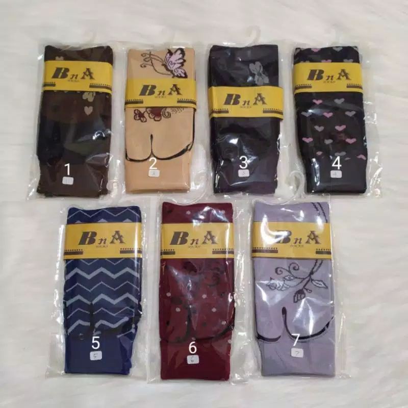 Termurah Kaos Kaki B n A Socks Bisa Pilih Warna Kaos Kaki Muslimah Telapak Hitam
