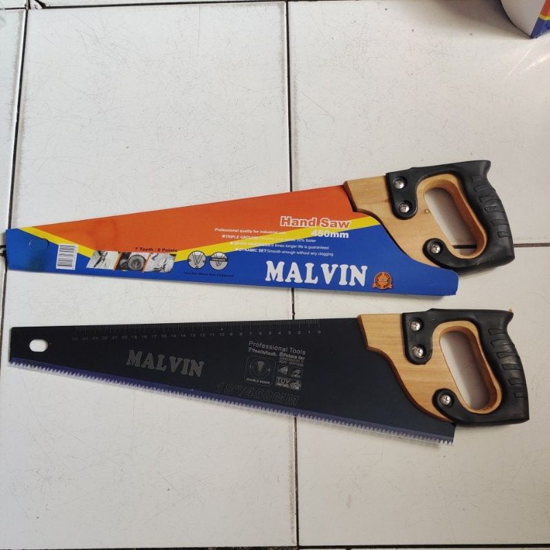 gergaji kayu 18&quot; Malvin karet/ gergaji kayu lapis karet 18&quot; Malvin