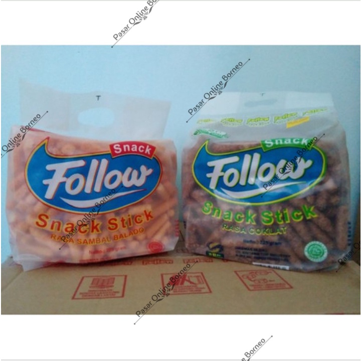 Follow Snack Stick Balado Coklat 200 Gram