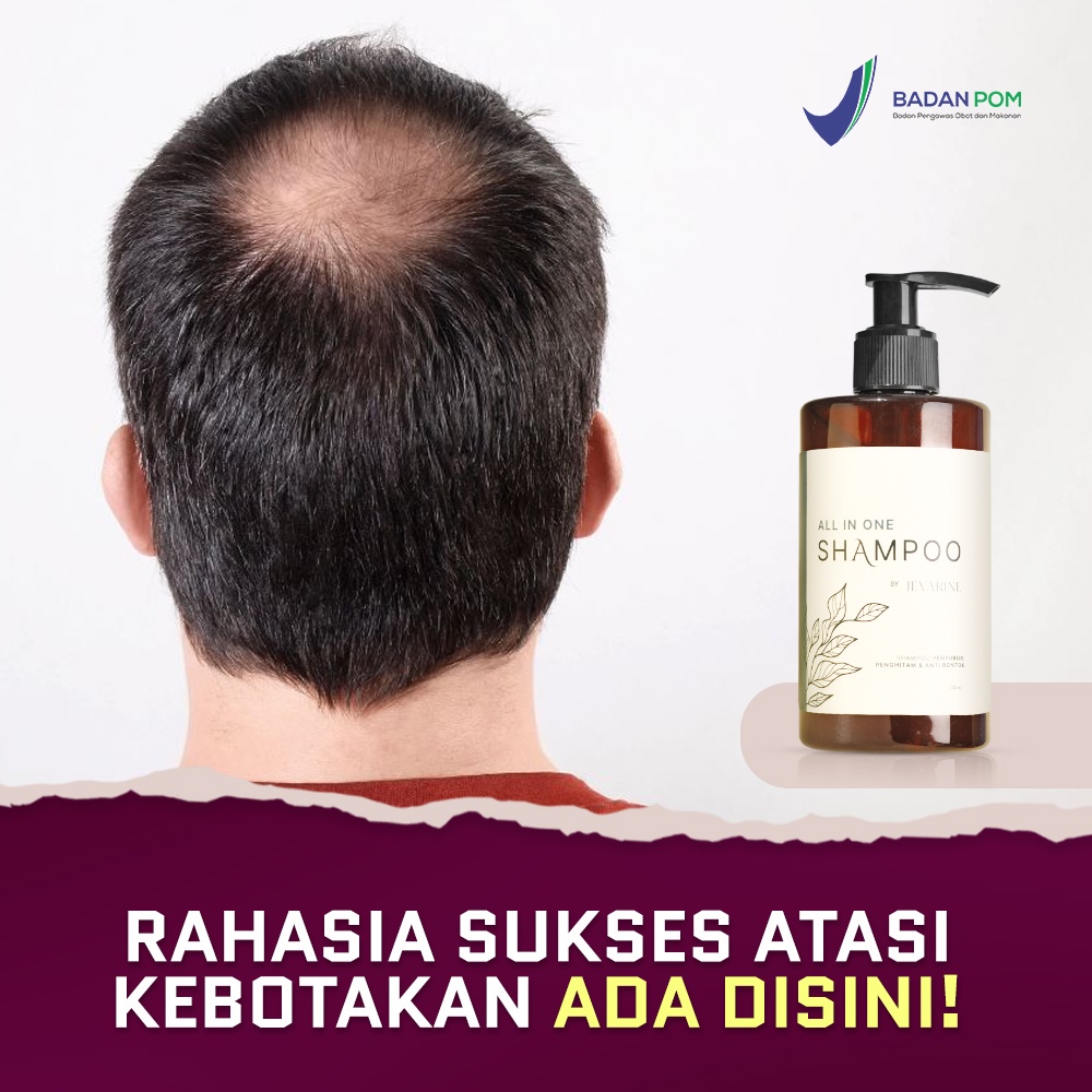 Shampo Jevarine All In One Shampo Jevarine EPEKTIF MERAWAT&amp;MENUMBUHKAN RAMBUT