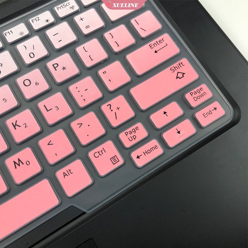 Skin Silikon Cover Pelindung Keyboard laptop 14 &quot;Dell Latitude E5480 / E5490 Warna Pink