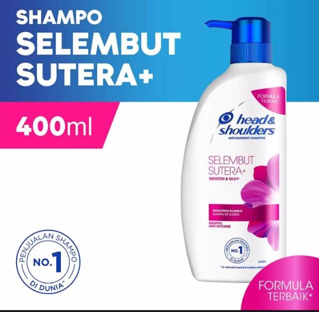 Head &amp; Shoulders Shampoo Bottle - 400ml