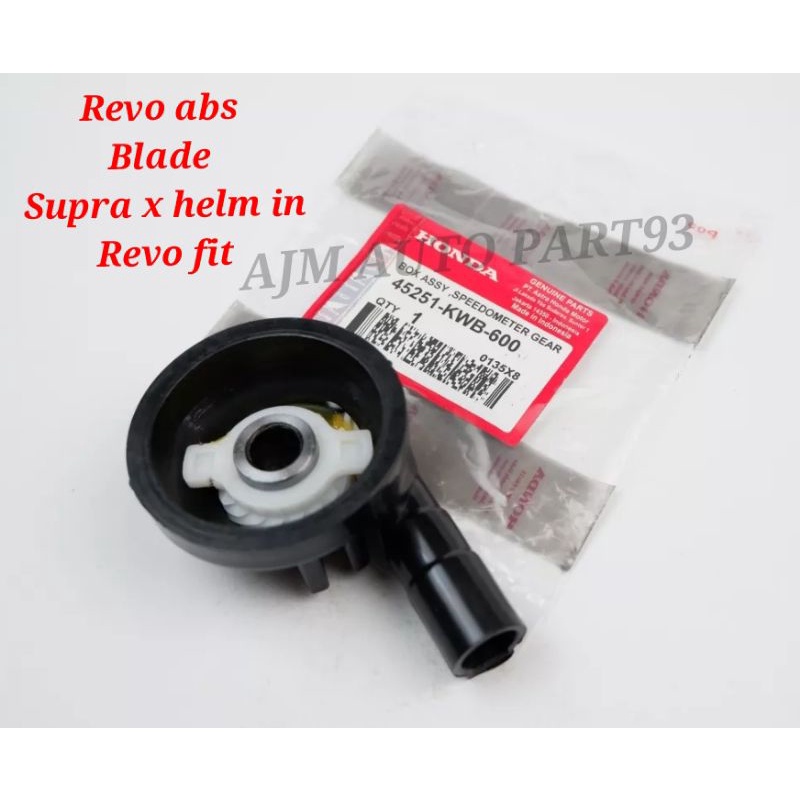 gir box speedometer balde revo abs revo fit supra x helm in fi ahm kww/kwb