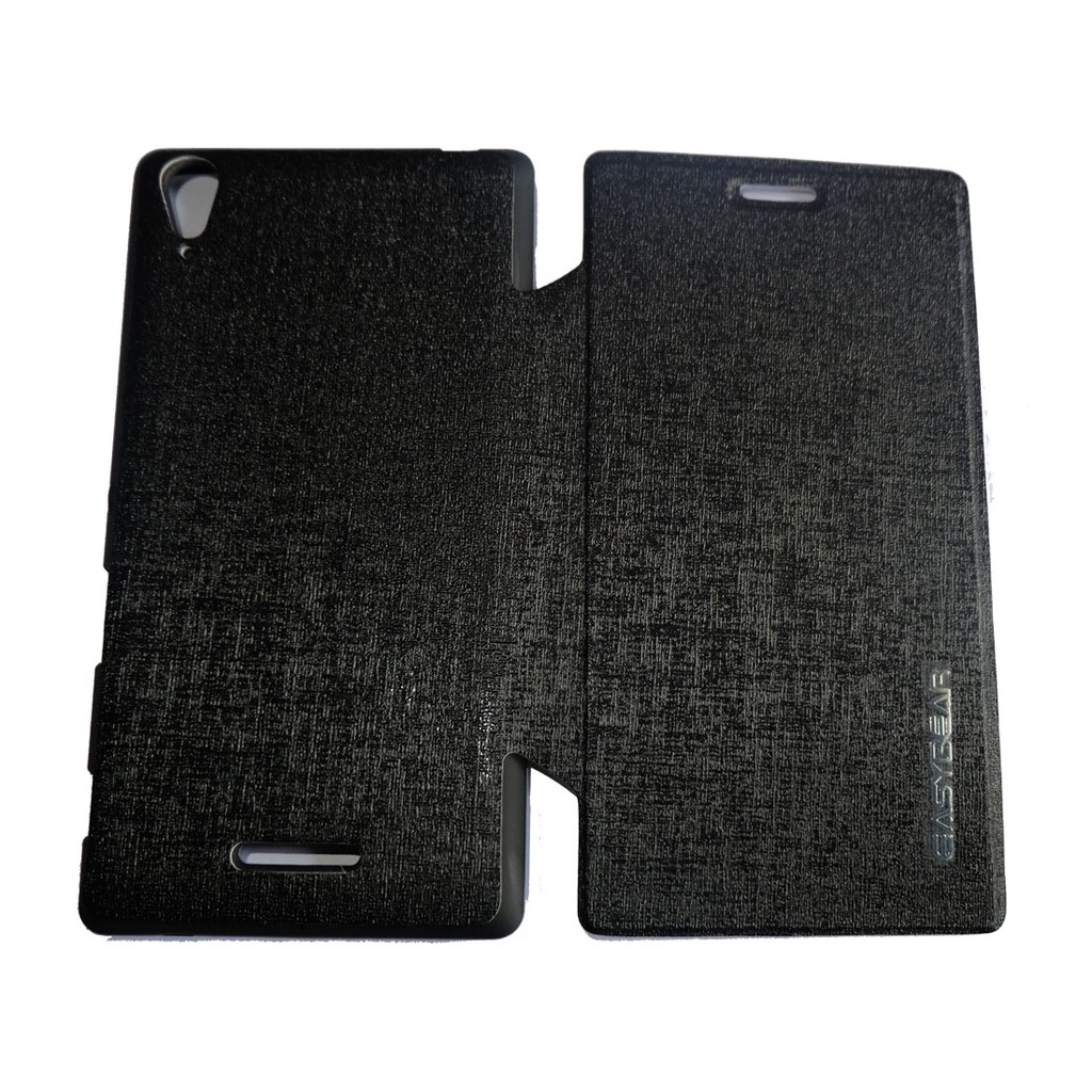 Sarung EASYBEAR Sony Xperia T3 / Lether Case Sony Xperia T3 / Flip Shell / Flip Cover / Dompet / Sarung hp