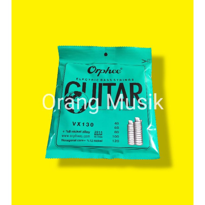 Senar Bass Orphee VX130 5 String Import Ukuran 40 - 120