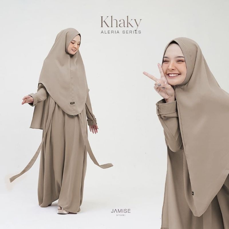 Aleria Series - Khaki | Jamise Syari | Faezia Official Shop