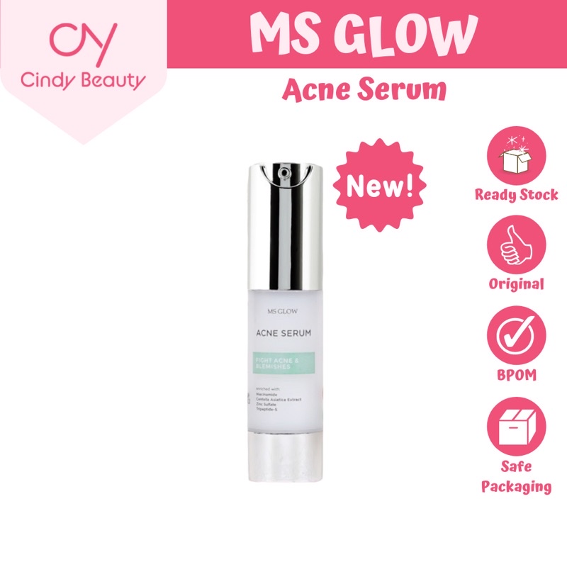 [COD] ACNE SERUM MS GLOW SERUM JERAWAT MS GLOW SERUM ACNE MS GLOW