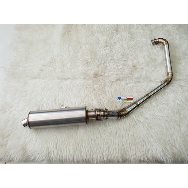 KNALPOT TSUKIGI SATRIA FU FULL STAINLES