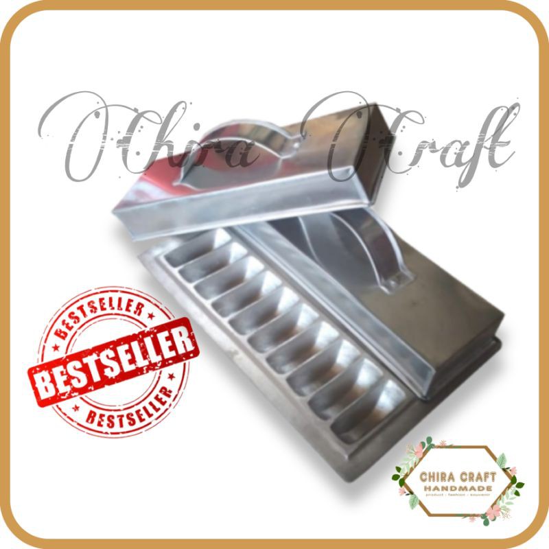 Chiracraft Lyg Loyang Kue Pancong 20 lobang/Loyang Kue Pukis/Loyang Bandros/Cetakan Kue Pancong 30x2
