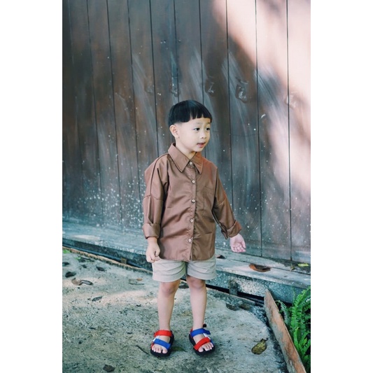 RACHIDKIDS / BASIC OVERSIZE SHIRT / KEMEJA OVERSIZE ANAK