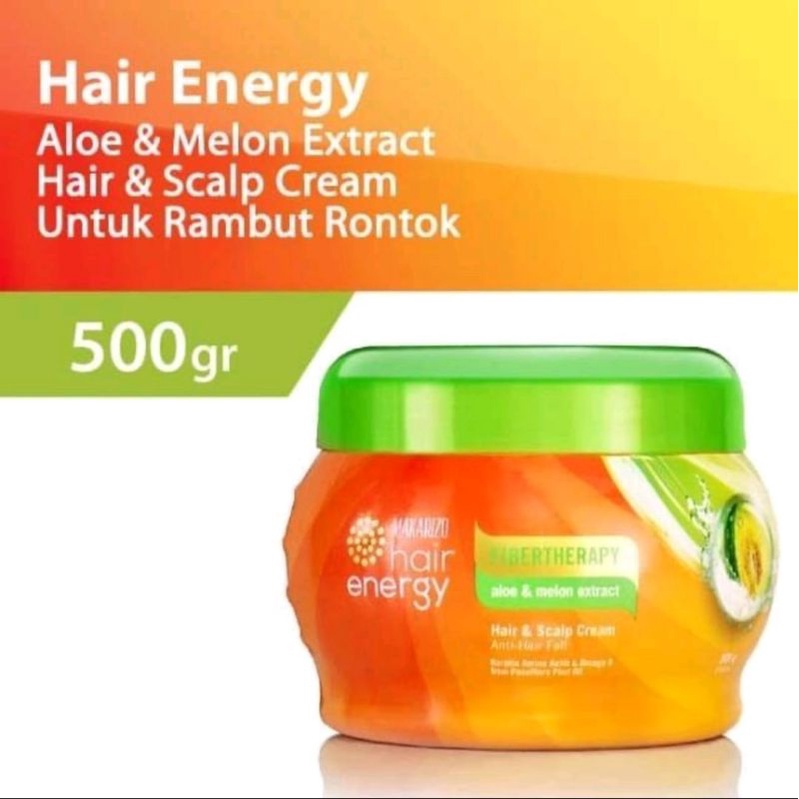 Makarizo Creambath Hair Energy 500gr ORI 100% (BPOM)