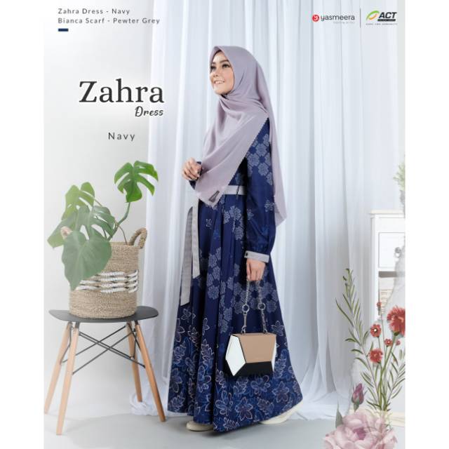 DRESS  ZAHRA ORIGINAL BY YASMEERA