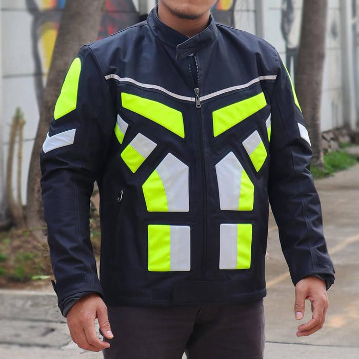 JAKET MOTOR NMAX PCX RIDER JACKET ANTI AIR DAN ANGIN TOURING LIST SKOTLET Lis scothlite XXL BIG SIZE