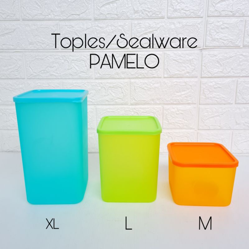 Toples cemilan 1.800ml/ sealware PAMELO 1.8L (Large)