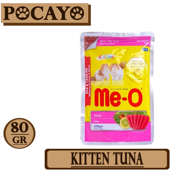 Meo Pouch Kitten Tuna 80gr