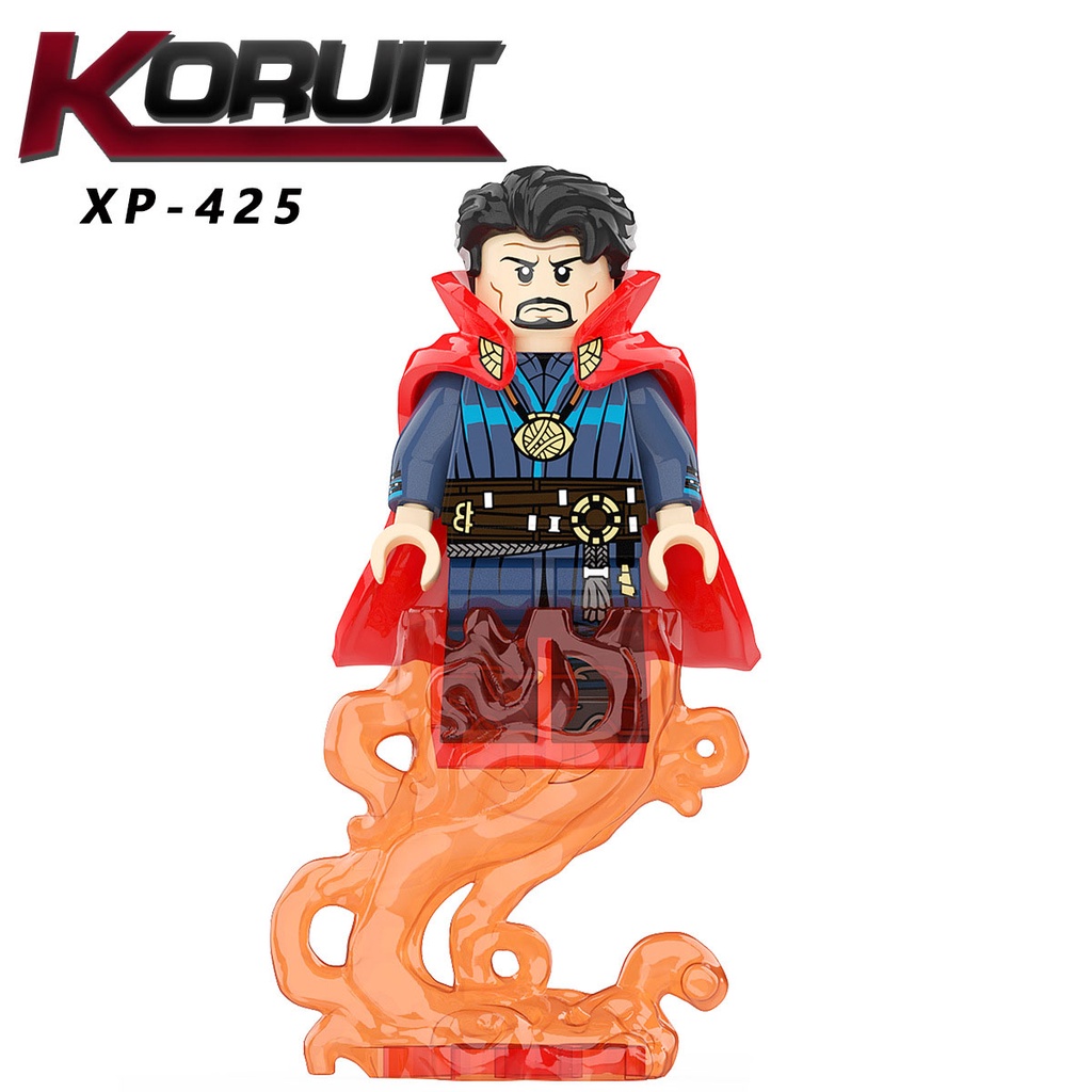 Kt1055 Mainan Edukasi Anak Model Minifigure Seri Spiderman Hitam Emas