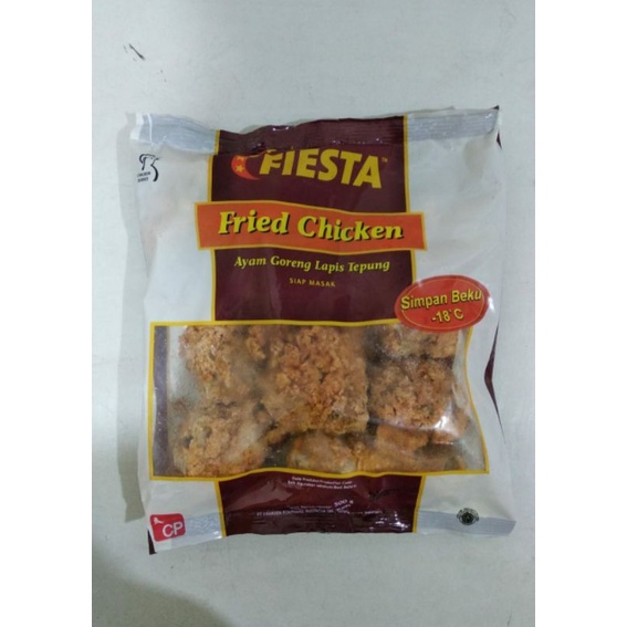 Fiesta Fried Chicken 500 gr, Fiesta Ayam Goreng Lapis Tepung