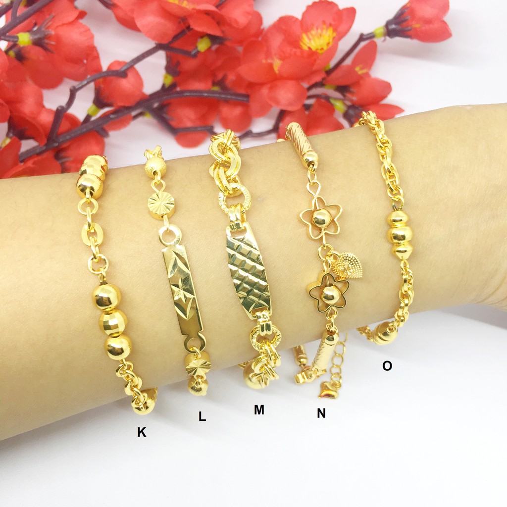 Gelang Xuping Lapis Emas 18k Gold Rantai Tebal Besar Wanita - BB080