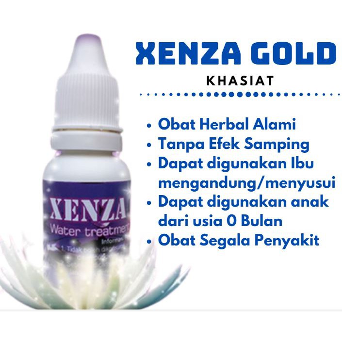 Xenza Gold Extrak Air Alkali Obat Herbal Alami 100 Shopee Indonesia