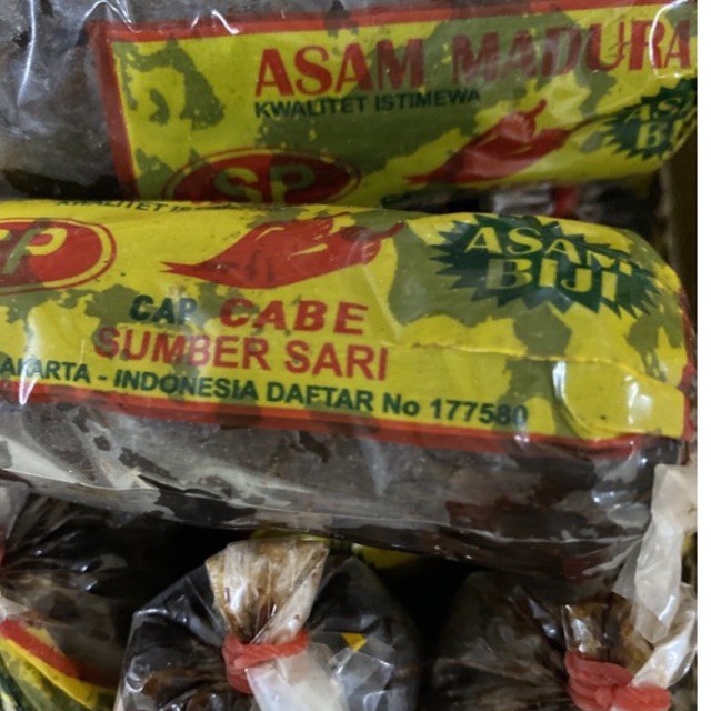 Asam (Biji) Madura Cap Cabe 100g