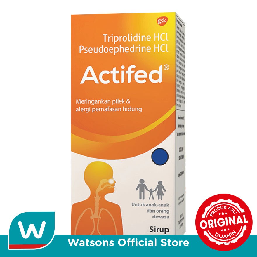 Actifed Syrup 60 Ml