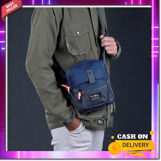 Tas Selempang Bahu Samping Besar Sekolah Kuliah Kerja Prahu Distro Pria Wanita Tas Selempang Samping