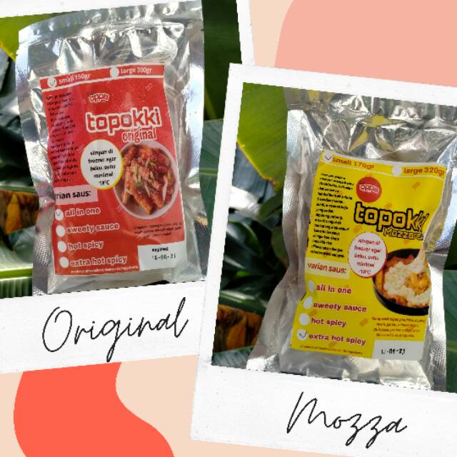

OPPA Topokki Small (170 gr) / Tteokbokki / Kue Beras