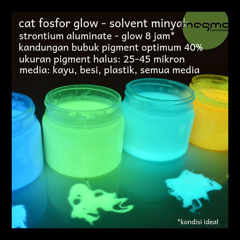 

STOK BARU CAT FOSFOR BASIS MINYAK | MAGMA LUMINOS - LEMON GREEN - YELLOW DYED PERALATAN MELUKIS