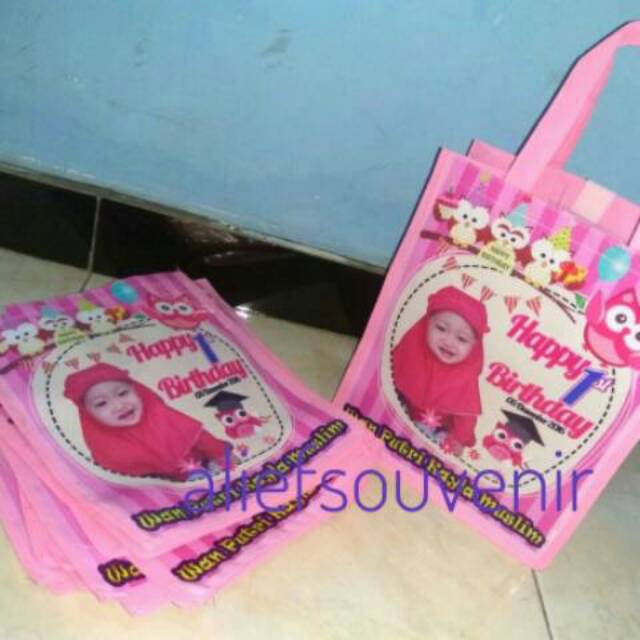 

Tas ulang tahun murah / tas goodie bag ulang tahun anak