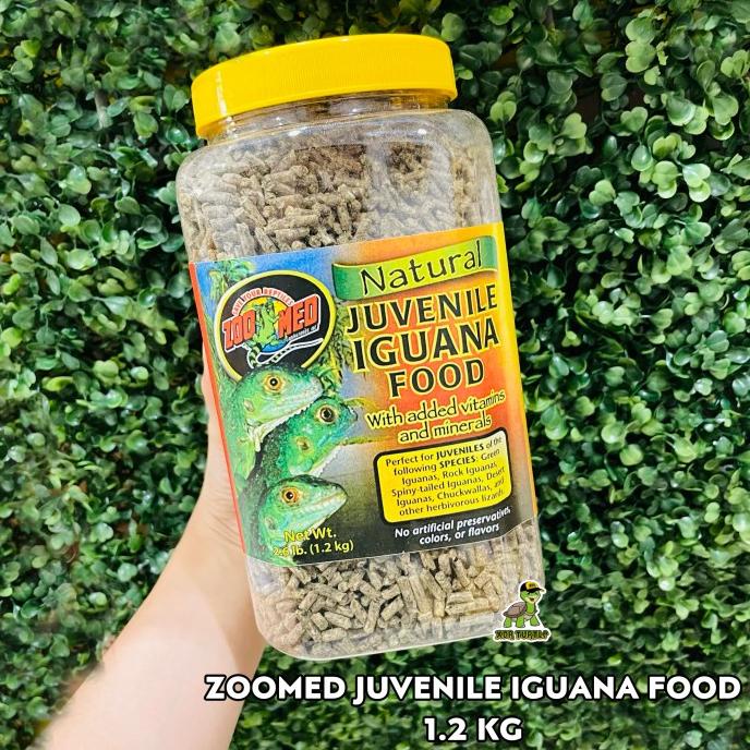 Big Sale ZOOMED JUVENILE IGUANA FOOD 1.2KG MAKANAN REPTIL IGUANA KADAL RHINO Big Sale