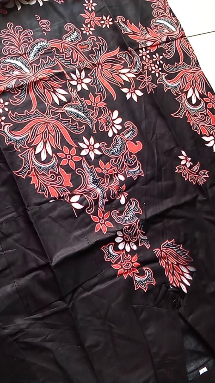 (cod) Promo Kemeja Batik Pria Size M L Xl Bswart Batik Hrbo26 Kenongo Hem