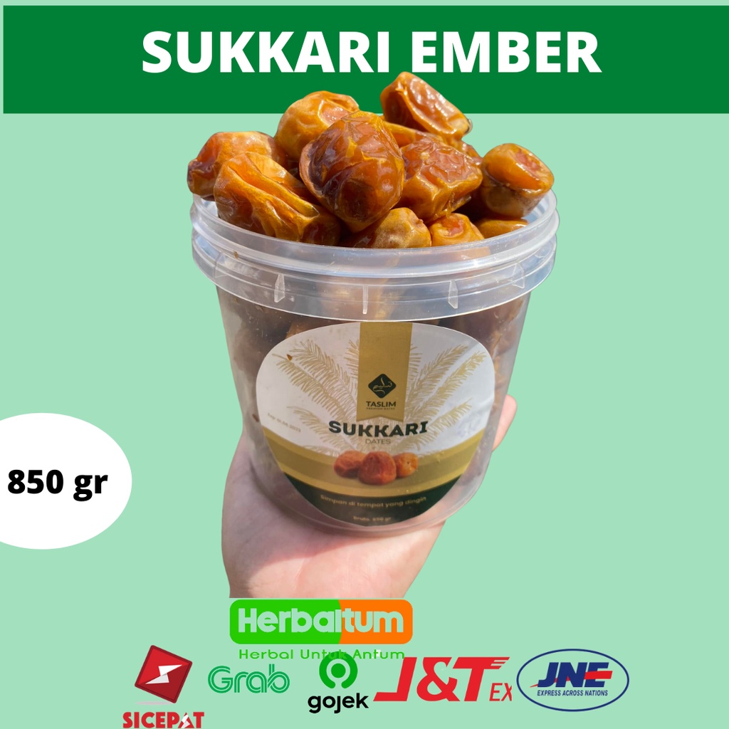 

Kurma Sukari Sukari al-Qassim Ember 850 gr 850gr (ga sampai 1 Kg) Asli Saudi Basah Lembut Manis Enak Banget Buat Buka Puasa dan Sahur