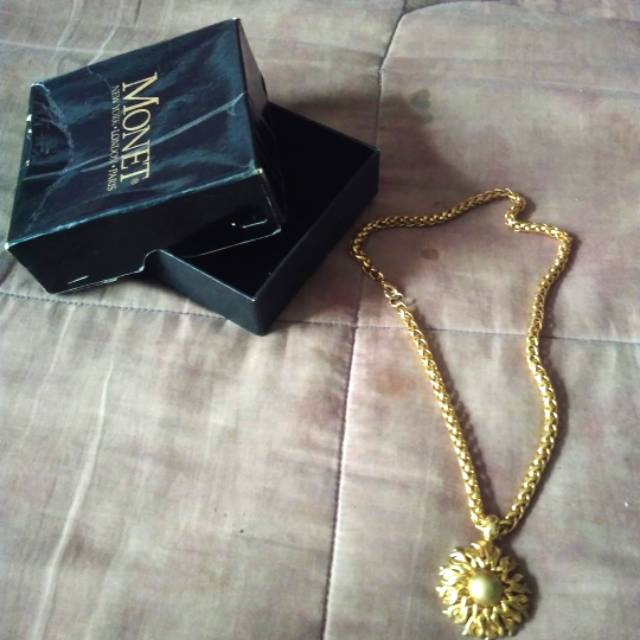SOLD Kalung Necklace Monet authentic