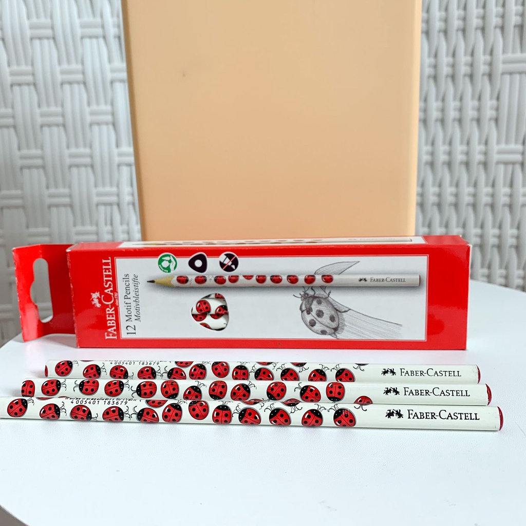 

PENSIL 2B FABER CASTELL KUMBANG ANIMAL BATANG PENCIL MURAH BERKUALITAS LUCU READY GROSIR COD