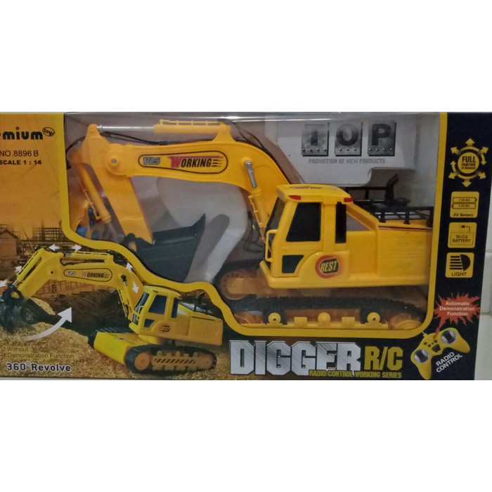 RC exsavator mainan mobil remot  mainan beko
