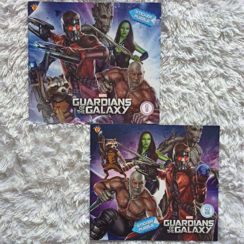 Sticker Puzzle - Marvel Guardians Of The Galaxy Seri 1&amp;2