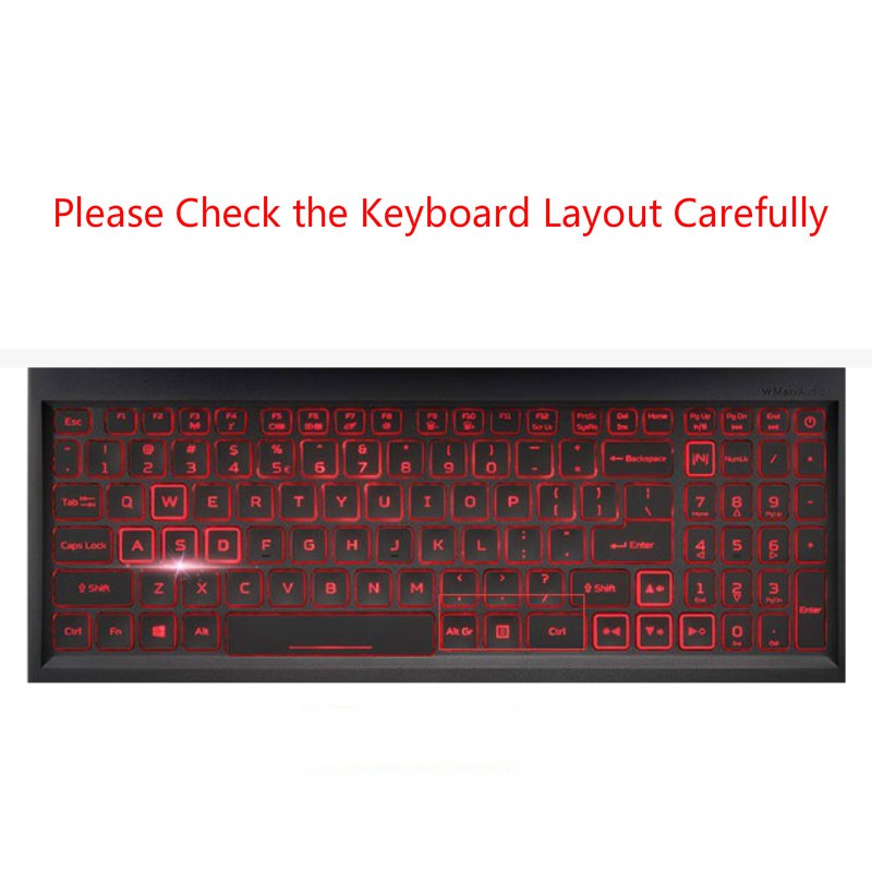 Pelindung Cover Keyboard Laptop Silikon Ultra-Tipis Lembut Untuk Notebook Acer Nitro 15.6inch5 AN515-58 AN515 I7-9750H