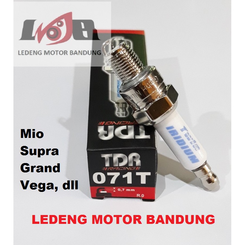 Busi TDR Twin Iridium 071T Mio Supra Grand Astrea Prima Vega Smash KLX