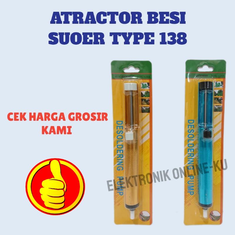 ATRACTOR SEDOTAN TIMAH GOLD W/I SUOER TYPE 138