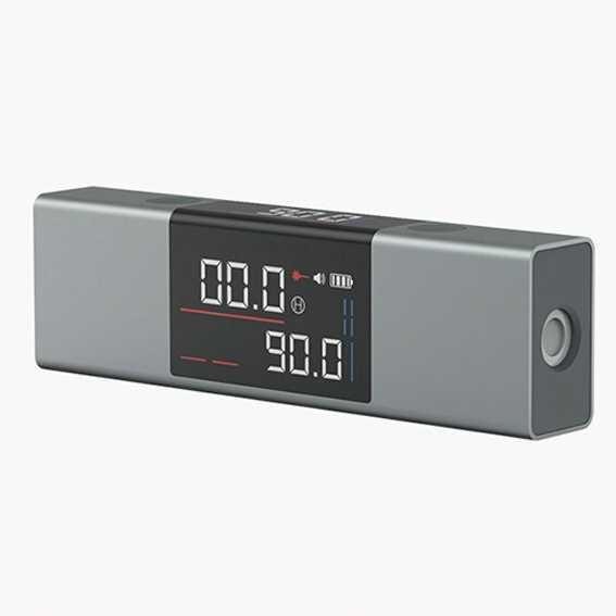 DUKA Digital Protractor Inclinometer Laser Level Portable - LI1 - Gray