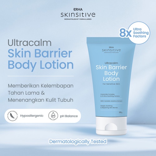 ERHA Body Lotion Skinsitive DF Ultracalm Skin Barrier 125 g