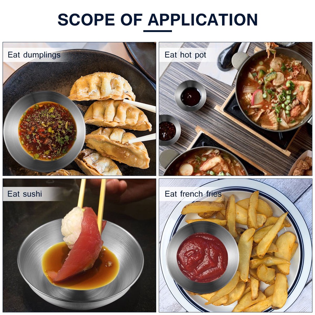 Mangkok Stainless Steel Tebal / Mangkuk Anti Lengket / Mangkok Anti Panas / Mangkok Korea Double Lay