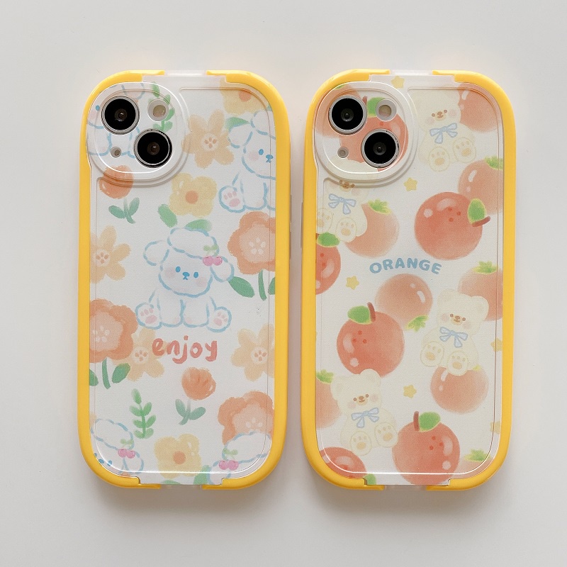 Casing iPhone 11 12 13 Pro MAX X XR XS MAX 7 8 Plus Motif Anak Anjing Lucu