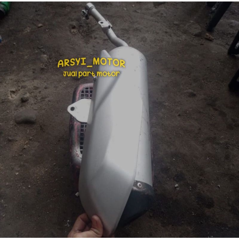 Slincer knalpot standar kawasaki klx 150 original