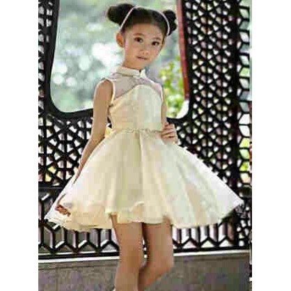 Dress anak gaun imlek bayi perempuan baju cheongsam 1 2 3 4 5 Tahun