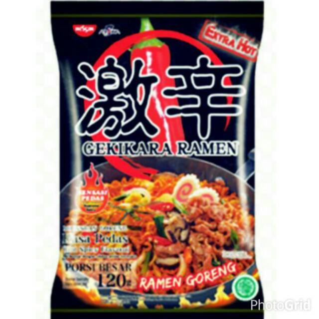 

Ramen Gekikara Goreng extra hot spicy 120g jumbo